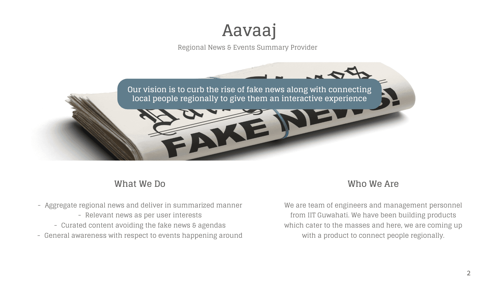 Aawaz project preview